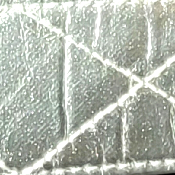 VINTAGE Comeco Silver Belt with Gold Quilted Buclke M/L perfect for the holidays - Picture 3 of 4